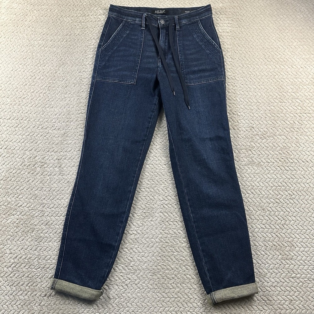 Judy Blue Jogger Womens 5/27 (29x29) Blue Stretch‎ Drawstring Active comfort